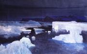 Alexeievtch Borissov Glaciers,Kara Sea oil painting picture wholesale